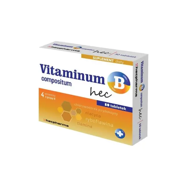 Vitaminum B compositum Hec tabl. 100 tabletek