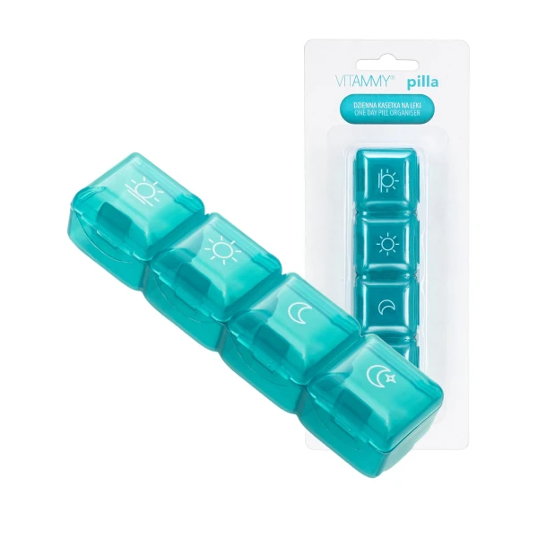 Vitammy Pilla Kasetka na leki dzienna 1x4