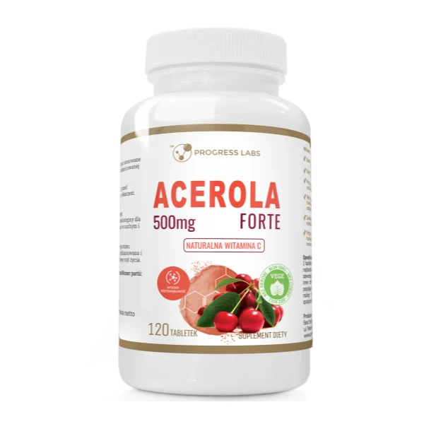 PROGRESS LABS Acerola Forte 500mg, 120 tabl.