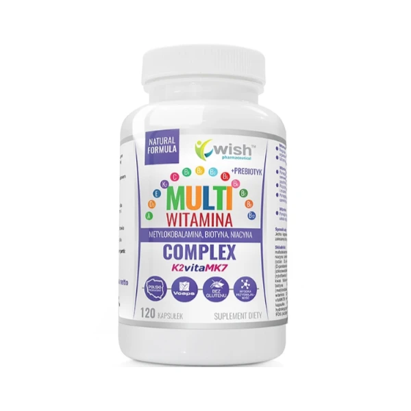 WISH Mulitiwitamina Complex, 120 kaps. 