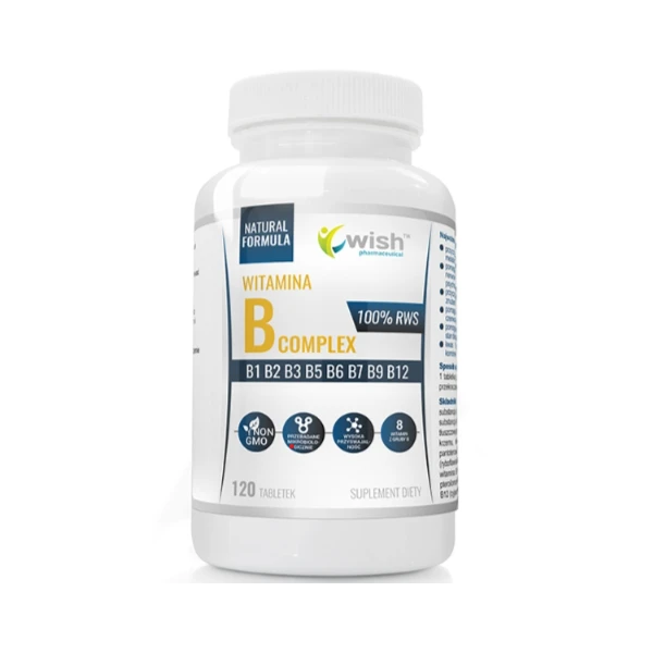 WISH Witamina B Complex, 120 tabl.