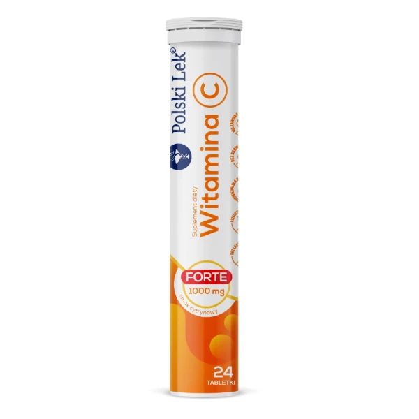 Witamina C Forte 1000 mg, 24 tabl. musujące