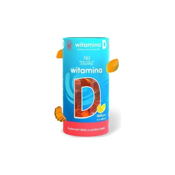 Witamina D żelki 25 mcg 180 g 60 sztuk