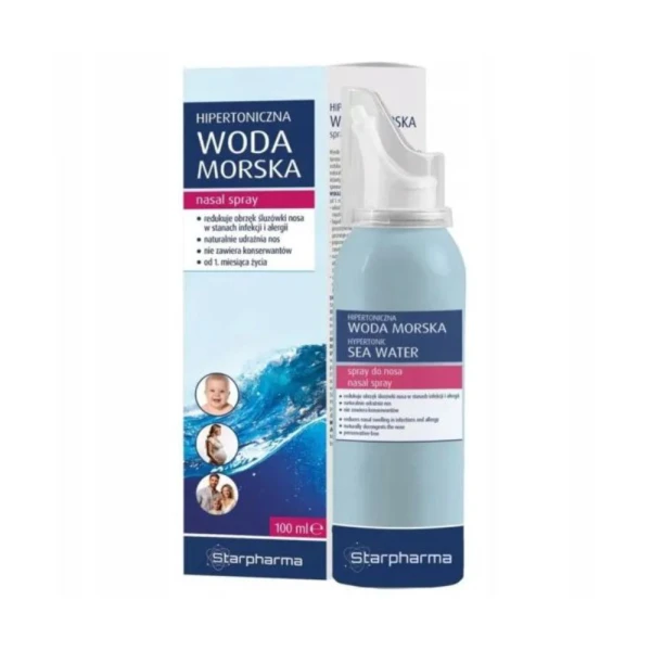 Woda morska hipertoniczna, 100 ml