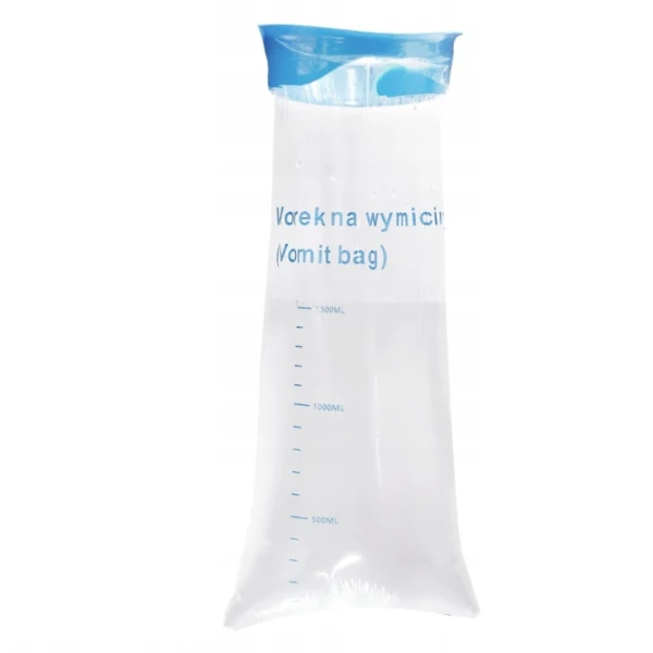 Worek na wymiociny z absorbentem, 1 sztuka