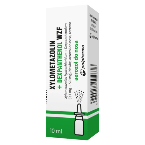 Xylometazolin + Dexpanthenol WZF, 10 ml