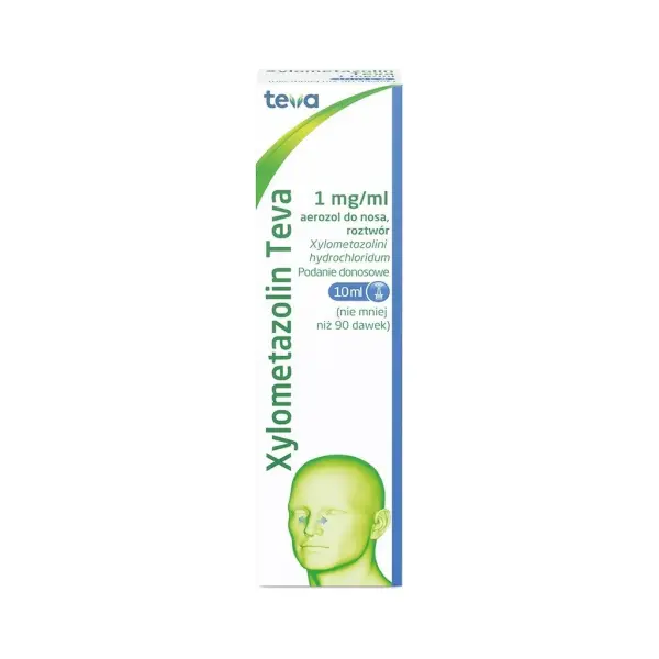 Xylometazolin Teva aerozol 1 mg/ml 10 ml