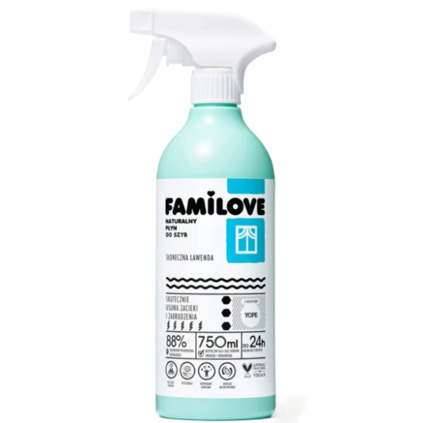 YOPE Familove Płyn do mycia szyb, 750 ml