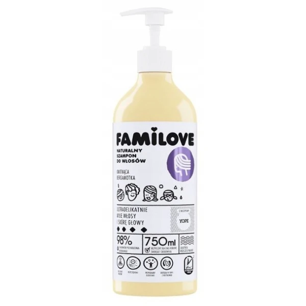 YOPE Familove Szampon do włosów, 750 ml