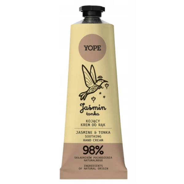 YOPE Kojący krem do rąk Jaśmin i tonka, 50 ml