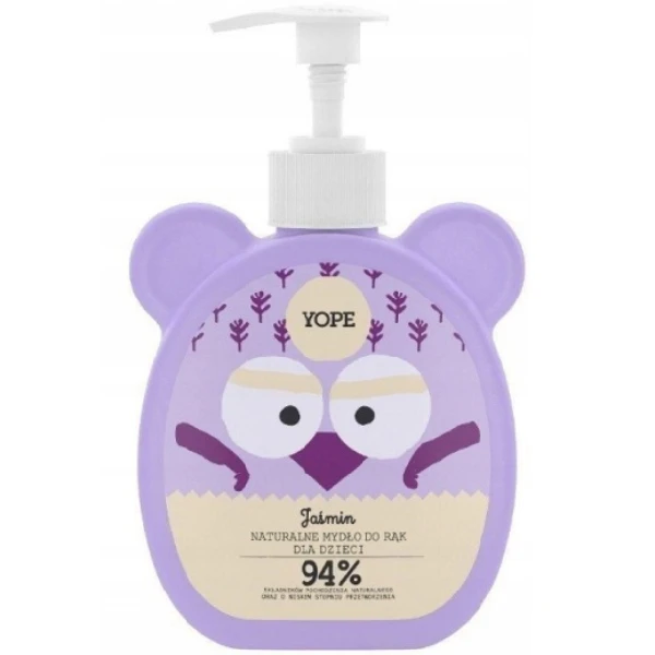 YOPE Mydło w płynie do rąk dla dzieci Jaśmin, 400 ml