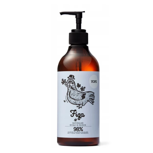 YOPE Mydło w płynie do rąk Figa, 500 ml