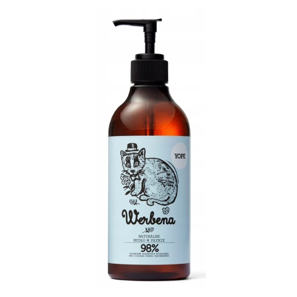YOPE Mydło w płynie do rąk Werbena, 500 ml
