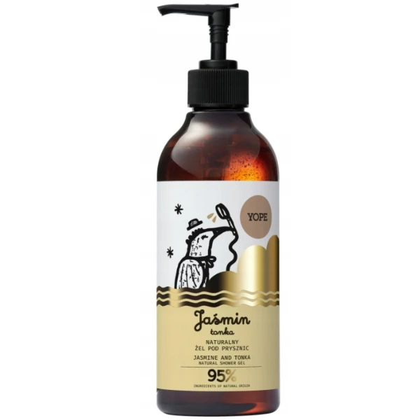 YOPE Żel pod prysznic Jaśmin i Tonka, 400 ml