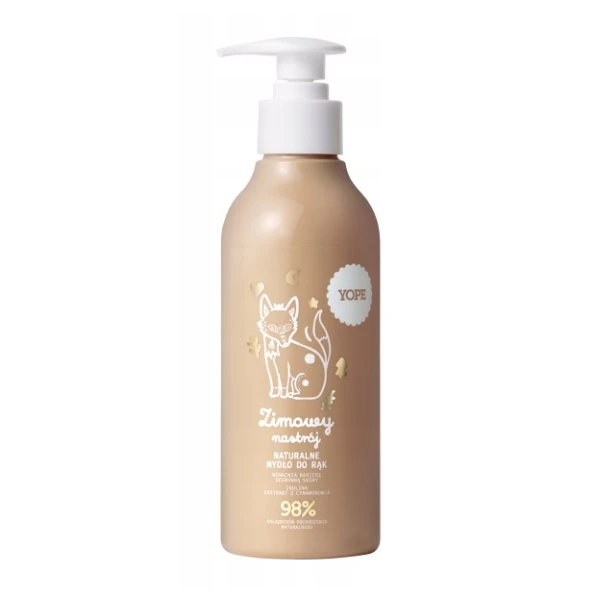 YOPE Zimowy nastrój Mydło w płynie do rąk, 300 ml