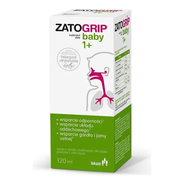 Zatogrip Baby 1+ syrop 120 ml