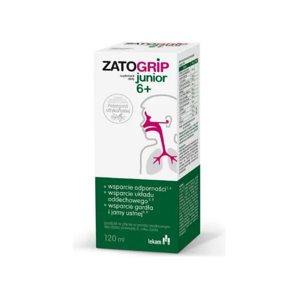 ZATOGRIP Junior 6+, 120 ml