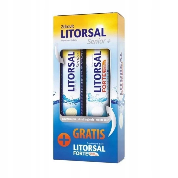 Zdrovit Litorsal Senior+ + Litorsal Forte mango-marakuja