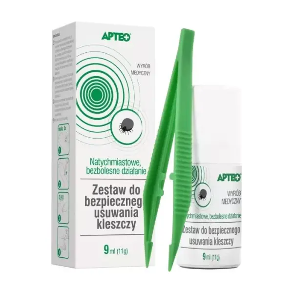 Zestaw do bezpiecznego usuwania kleszczy APTEO