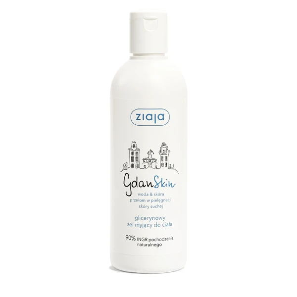 Ziaja Gdanskin Żel myjący do ciała glicerynowy, 300ml
