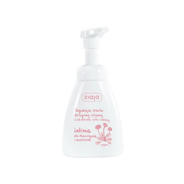 ZIAJA Intima Pianka łagodząca kwiat stokrotki, 250 ml