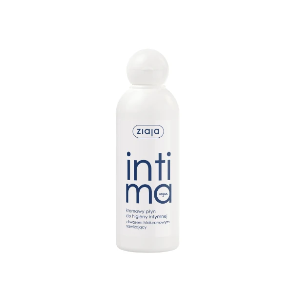 ZIAJA Intima Płyn do higieny intymnej kremowy z kwasem hialuronowym, 200 ml