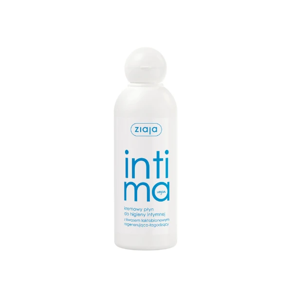 ZIAJA Intima Płyn do higieny intymnej kremowy z kwasem laktobionowym, 200 ml