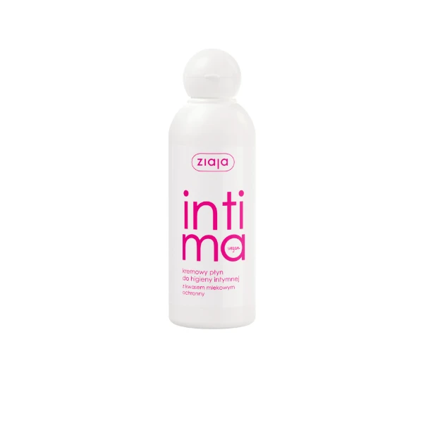 ZIAJA Intima Płyn do higieny intymnej kremowy z kwasem mlekowym, 200 ml