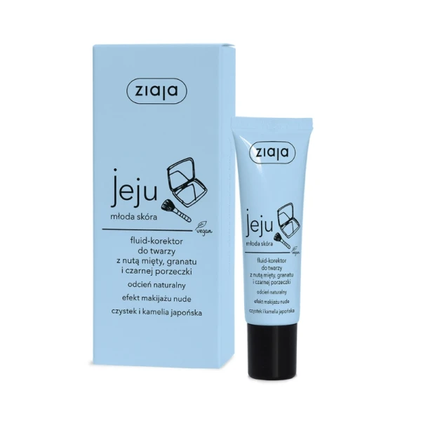Ziaja Jeju Młoda Skóra Fluid-korektor do twarzy, 30ml