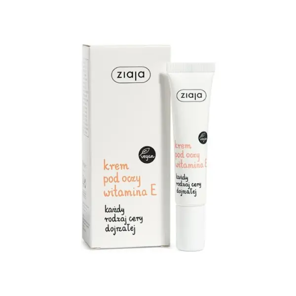 ZIAJA Krem pod oczy witaminowy z witaminą E,15 ml