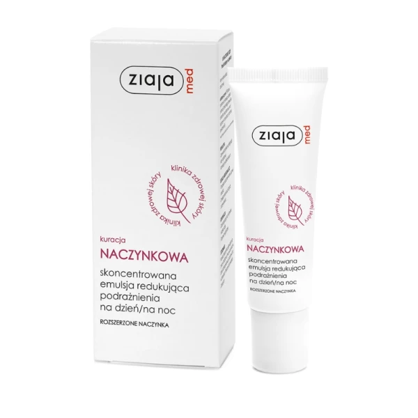 Ziaja Med Kuracja Naczynkowa Emulsja redukująca podrażnienia, 30 ml