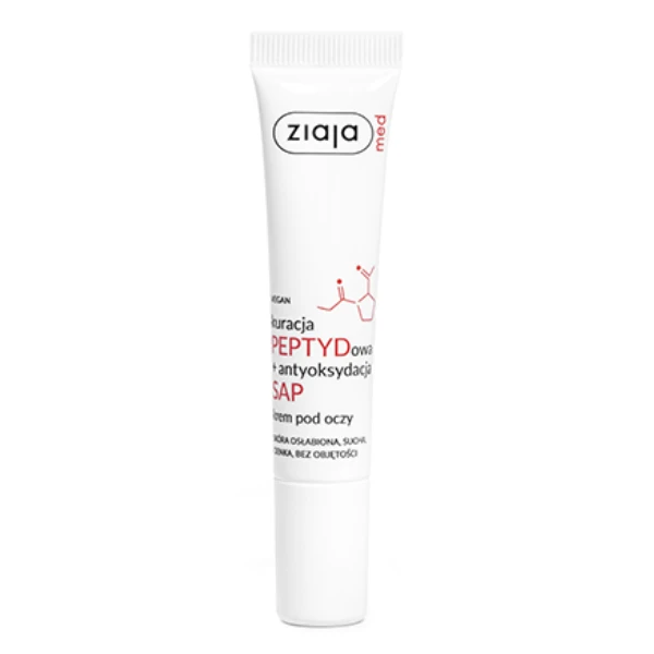 Ziaja Med Kuracja Peptydowa + Antyoksydacja SAP Krem pod oczy, 15 ml