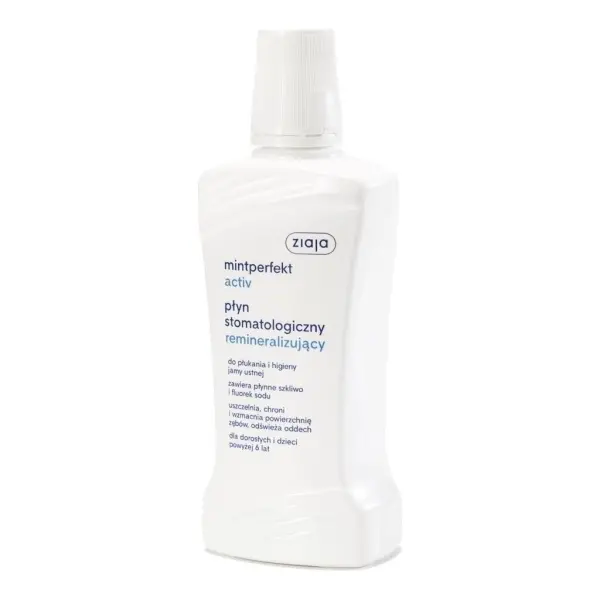 ZIAJA MINTPERFEKT ACTIV  płyn stomatologiczny remineralizujący 500ml