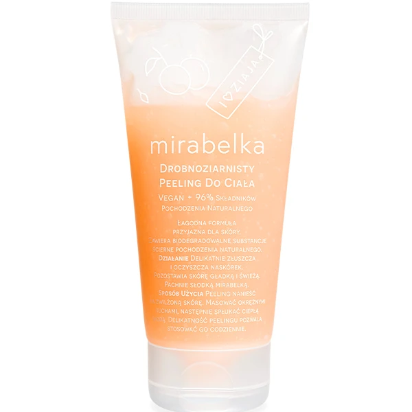 ZIAJA Mirabelka Peeling do ciała drobnoziarnisty, 160 ml