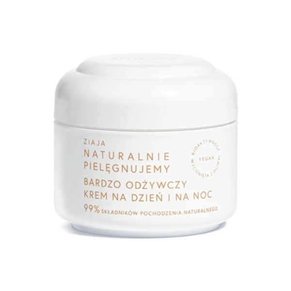 Ziaja Naturalnie Pielęgnujemy Krem bardzo odżywczy na dzień, noc, 50ml
