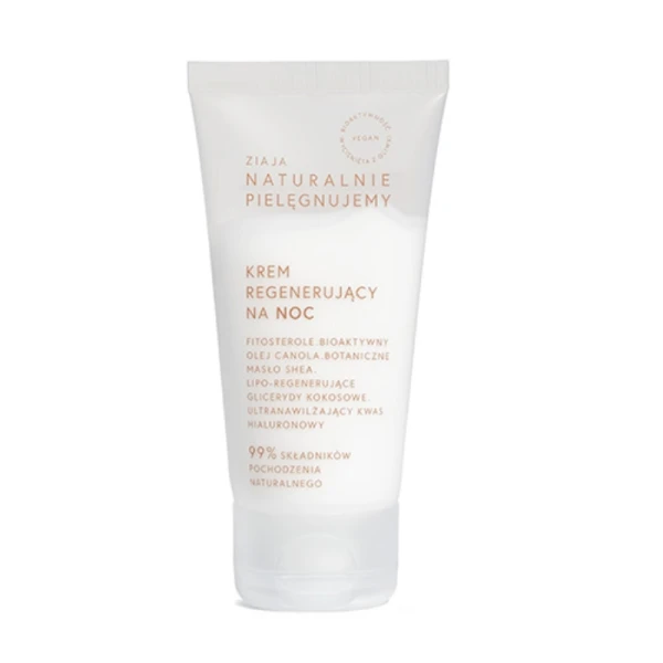 Ziaja Naturalnie Pielęgnujemy Krem regenerujący na noc, 50ml