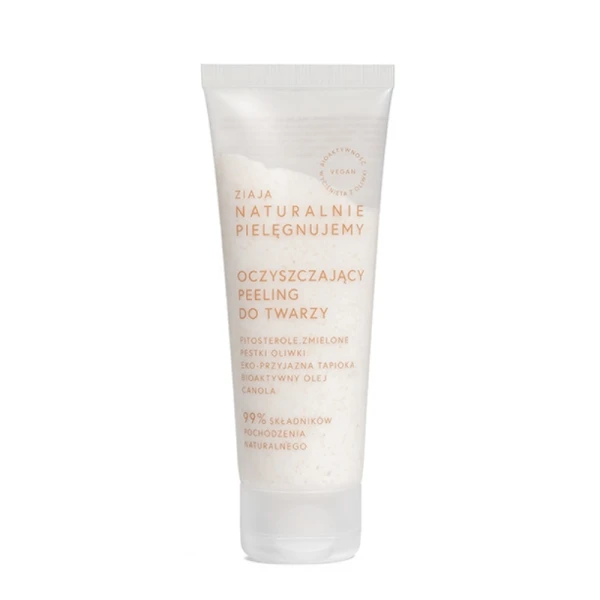 Ziaja Naturalnie Pielęgnujemy Peeling do twarzy oczyszczający, 70ml