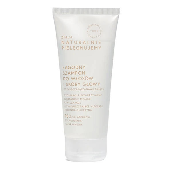 Ziaja Naturalnie Pielęgnujemy Szampon do włosów i skóry głowy łagodny, 200ml