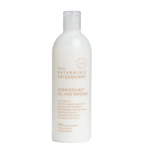 Ziaja Naturalnie Pielęgnujemy Żel pod prysznic odświeżający, 400ml