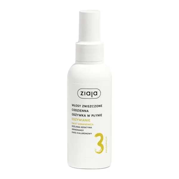 ZIAJA ODŻYWIANIE Kwiat Bananowca Odżywka w płynie, 125ml