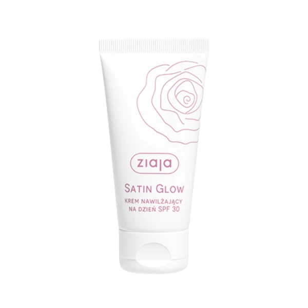 Ziaja Satin Glow Krem nawilżający na dzień SPF 30, 50ml