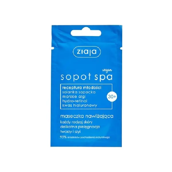ZIAJA SOPOT SPA Maseczka nawilżająca, 7ml