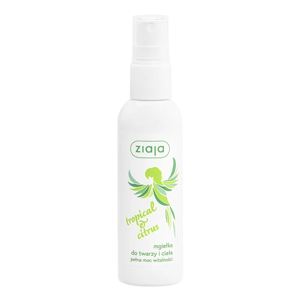 Ziaja Tropical & Citrus Mgiełka do twarzy i ciała, 90 ml