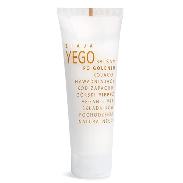 ZIAJA Yego Balsam po goleniu kojąco nawadniający górski pieprz, 80 ml