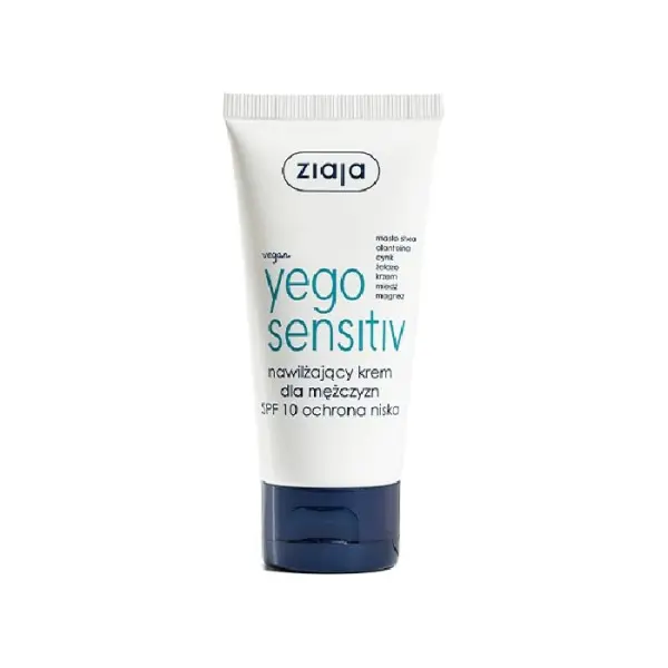 ZIAJA Yego Sensitiv Krem dla mężczyzn nawilżający, 50ml