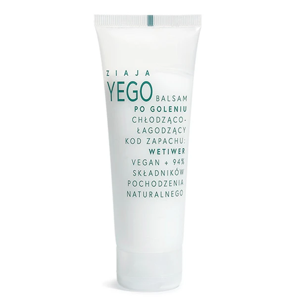 ZIAJA Yego Wetiver Balsam po goleniu chłodząco-łagodzący, 80 ml