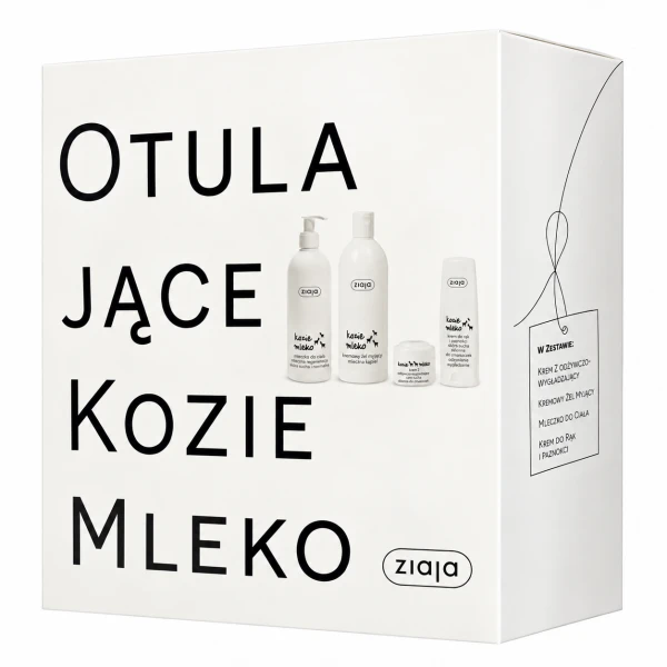 ZIAJA Zestaw Otulające kozie mleko