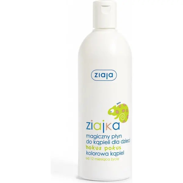 ZIAJA ZIAJKA magiczny płyn do kąpieli dla dzieci hokus pokus kolorowa kąpiel 400 ml