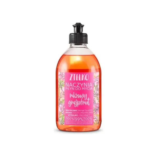 Zielko Naczynia Płyn do mycia różowy grejpfrutowy 500 ml