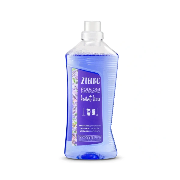 Zielko Podłogi Płyn do mycia kwiat bzu, 1 L